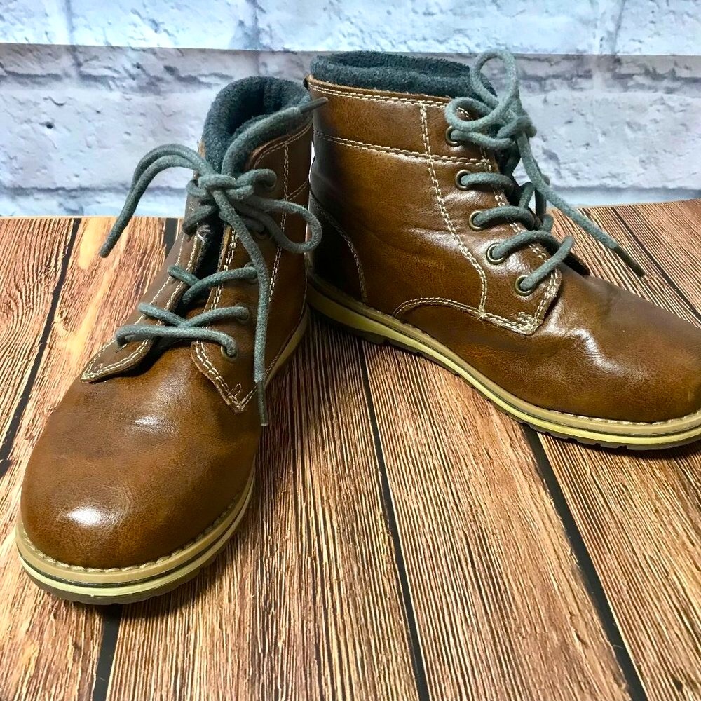 Sonoma Brown Boots Boys size 1
